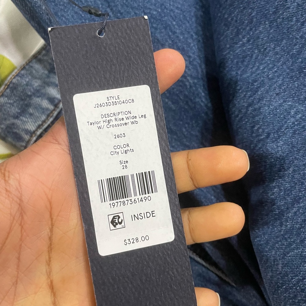 Veronica Beard Dark Blue Flare Jeans - Picture 9 of 9